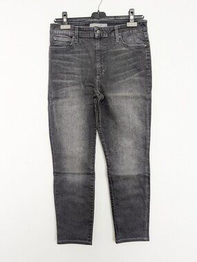 Joe's Jeans High-Rise Skinny Ankle Jeans – Grey/Black, Women's 30